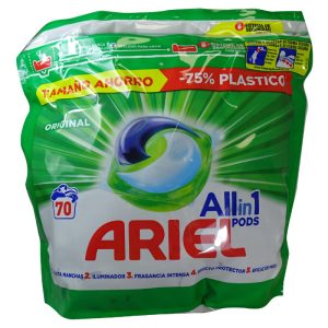 Ariel detergent in tabs all in one 70 u. Original
