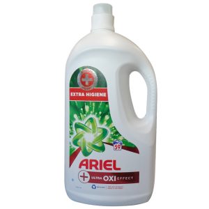 Ariel detergent gel 59 dose 3.245 ml. Ultra Oxi