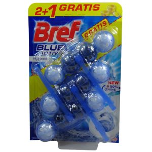 Bref WC Blue Active 3X50 gr. Hygienic