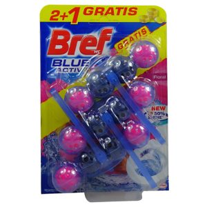 Bref WC Blue Active 3X50 gr. Floral