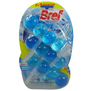 Bref WC shiny gel 3X50 gr. All in one arctic ocean